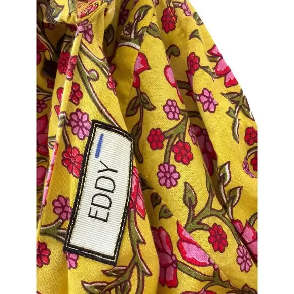 EDDY Anthropologie Patsy Fluted Skirt Hadley Crop Top Outfit Set Size 8 Medium - Picture 8 of 14